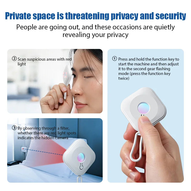 Wireless Anti-Peeping Infrared Hidden Devices Detector